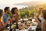 Rotwein im Sommer